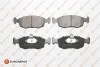 <strong>EUROREPAR гальмівні колодки передн. FIAT Doblo 1,2-1,9JTD 01- Eurorepar 1617261380 (фото 1)</strong>