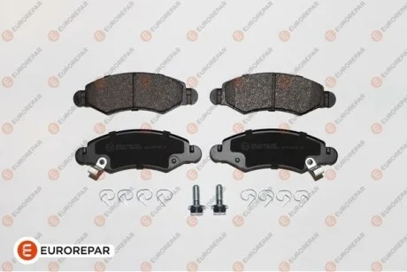 EUROREPAR SUZUKI гальмівні колодки передн. Ignis 03-, Wagon R+ 00-, OPEL Agila 00- для Eurorepar 1617262780 фото товару