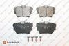 <strong>EUROREPAR VW Тормозные колодки задн. TRANSPORTER 98- Eurorepar 1617269080 (фото 1)</strong>
