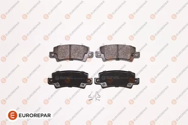 <strong>EUROREPAR TOYOTA гальмівні колодки задн.Corolla 02- Eurorepar 1617269480 (фото 1)</strong>