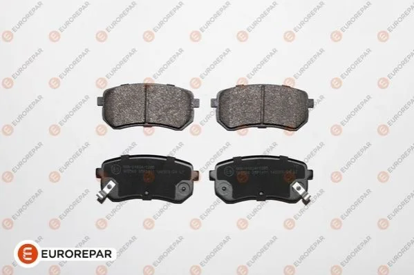 <strong>EUROREPAR HYUNDAI гальмівні колодки задн.i10 08-,Kia Picanto 04- Eurorepar 1617269880 (фото 1)</strong>