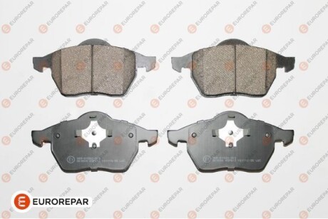 VW гальмівні колодки перед. AUDI A3 SEAT Toledo Skoda Octavia Golf Eurorepar 1617270780 фото товара