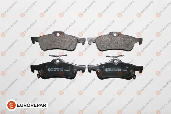 <strong>EUROREPAR TOYOTA гальмівні колодки задн.Yaris 05-,Honda Civic IX 12- Eurorepar 1617272180 (фото 1)</strong>