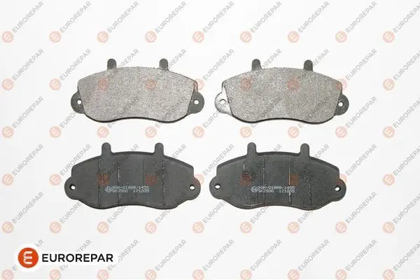 <strong>Гальмівні колодки пер. Master/Movano 98- (R15) Eurorepar 1617279280 (фото 1)</strong>