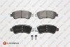 <strong>Колодка тормозная передняя (комплект) Citroen C3 Eurorepar 1617282980 (фото 1)</strong>
