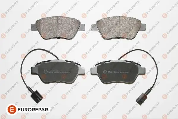 <strong>Гальмівні колодки пер. Nemo/Bipper 08- (BOSCH) (122.8x53.6) з датчиком Eurorepar 1617283380 (фото 1)</strong>