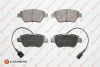 <strong>Гальмівні колодки пер. Nemo/Bipper 08- (BOSCH) (122.8x53.6) з датчиком Eurorepar 1617283380 (фото 1)</strong>