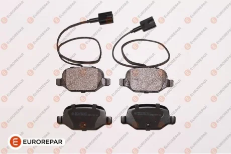 Гальмівні колодки зад. Fiat 500 0.9/1.4i 07- (TRW) (95.8x43.9x14.5) для Abarth, Fiat Eurorepar 1617283480 фото товару