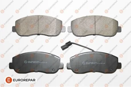 Гальмівні колодки для Eurorepar 1617286480 фото товару