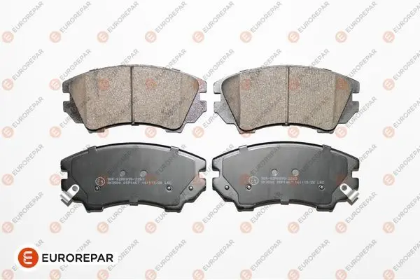 <strong>Гальмівні колодки пер. Opel Astra J 09-/Insignia 08- (Mando) Eurorepar 1617287680 (фото 1)</strong>