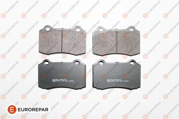 <strong>Гальмівні колодки перед. 208/DS3 1.2-1.6 09- (D 323mm) (BREMBO) (109.7x69.3x14.8) Eurorepar 1619607480 (фото 1)</strong>
