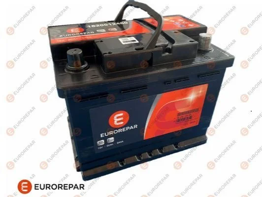 <strong>Батарея акумуляторна EFB 12В 60Ач 640А(EN) R+ Eurorepar 1620012480 (фото 1)</strong>