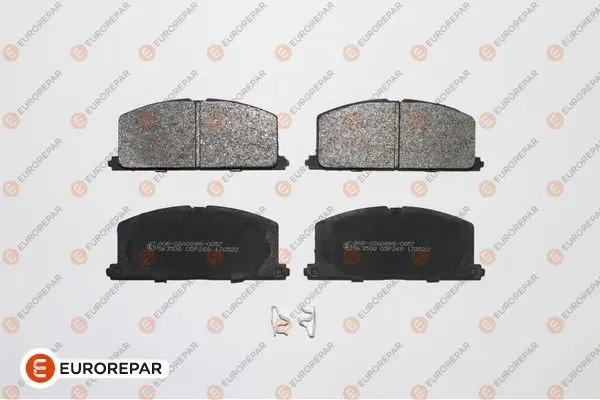 <strong>EUROREPAR TOYOTA гальмівні колодки перед.Carina II, Corolla, Camry, Corona 1,3-2 Eurorepar 1623057780 (фото 1)</strong>