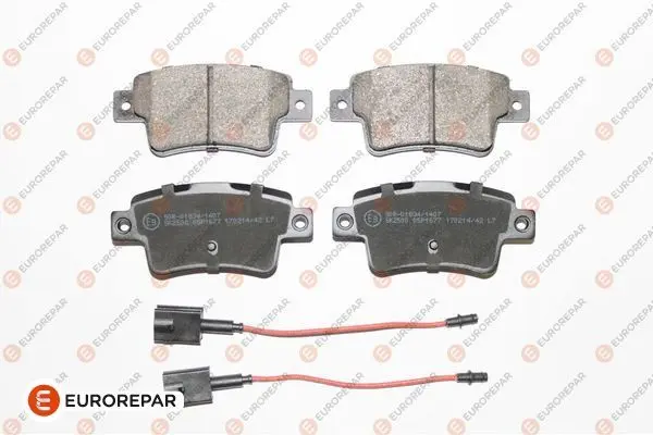 <strong>Гальмівні колодки зад. Fiat Punto 07- (BOSCH) (17x47x102) Eurorepar 1623063880 (фото 1)</strong>
