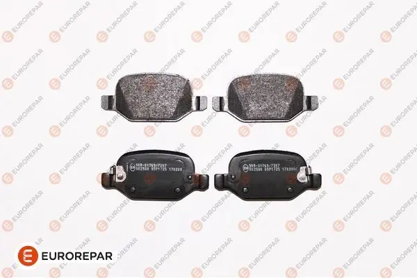 <strong>Гальмівні колодки зад. Fiat 500L 0.9-1.6 12- (TRW) (95.8x43.9x17) Eurorepar 1623064080 (фото 1)</strong>