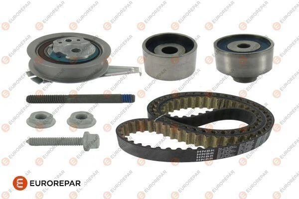 <strong>EUROREPAR к-кт. грм. (ремінь + 3 шт. ролика + кріплення) VW 2.0 TDI 12- Eurorepar 1635050580 (фото 1)</strong>
