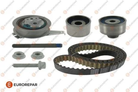 EUROREPAR к-кт. грм. (ремінь + 3 шт. ролика + кріплення) VW 2.0 TDI 12- для Eurorepar 1635050580 фото товара