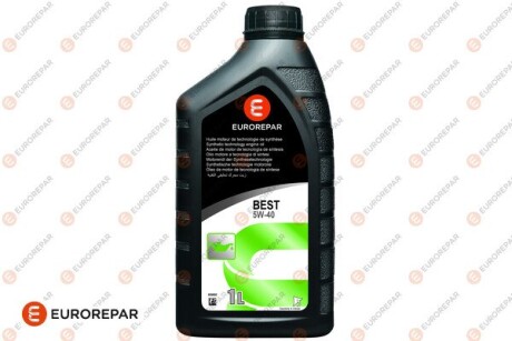 Олива моторна Best 5w-40, 1л Eurorepar 1635764080 фото товару