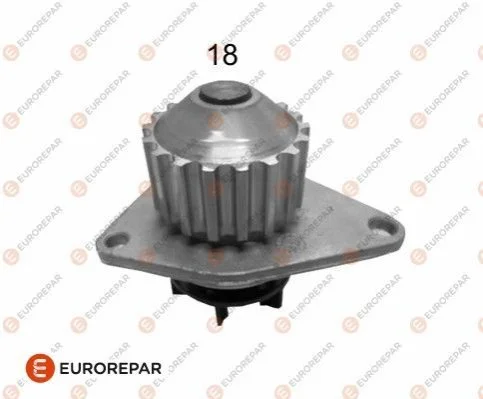 <strong>Насос водяний (Помпа) Citroen Nemo/Peugeot Bipper 1.4 i 75 (TU3A) Eurorepar 1637171380 (фото 1)</strong>