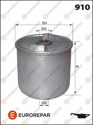 <strong>EUROREPAR FORD фільтр мастила TRANSIT 2.4 TDCi Eurorepar 1637765780 (фото 1)</strong>