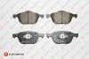 <strong>EUROREPAR FORD гальмівні колодки передн.C-Max,Focus II,III,Kuga I,II Mazda 3,5,Volvo 03- Eurorepar 1639376580 (фото 1)</strong>