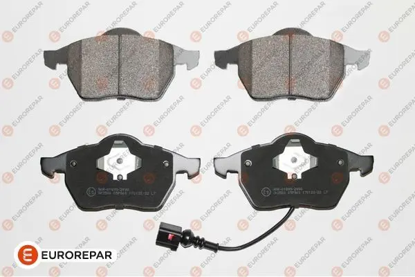 <strong>Гальмівні колодки пер. Octavia/Bora/Golf 91-07 (ATE) Eurorepar 1639377280 (фото 1)</strong>