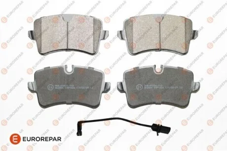 Колодки гальмівні ЗАДНІ для Eurorepar 1639377780 фото товару