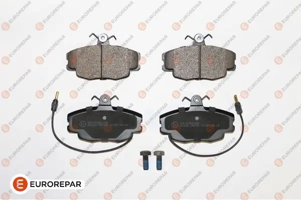 <strong>Гальмівні колодки перед. Clio II 98- (TRW) (99.9x63.5x18) Eurorepar 1639378780 (фото 1)</strong>