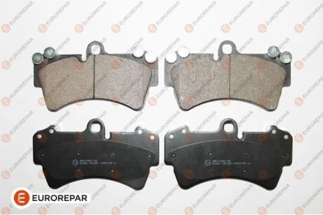 Колодки гальмівні дискові, к-кт для Eurorepar 1639381180 фото товару