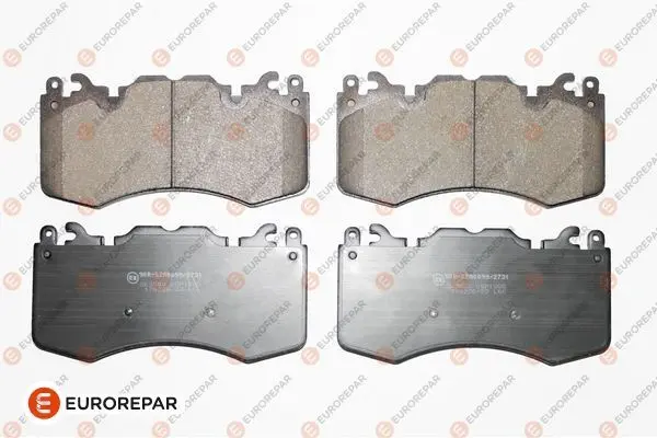 <strong>Гальмівні колодки пер. Range Rover 09- (brembo) Eurorepar 1639381580 (фото 1)</strong>