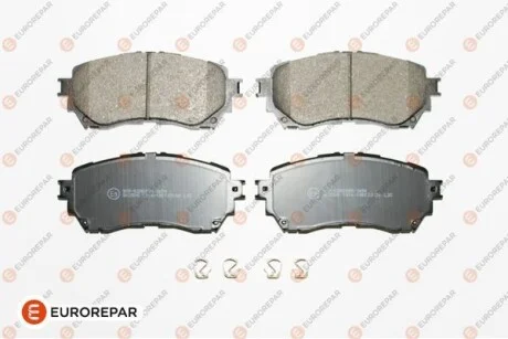 Колодки гальмівні дискові, к-кт для Mazda Eurorepar 1639382280 фото товару