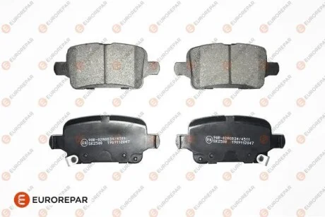 EUROREPAR КОЛОДКИ ГАЛЬМІВНІ для Opel Eurorepar 1667816680 фото товара