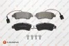 <strong>Колодки гальмівні задні комплект Jumper3-Boxer3 PSA Eurorepar 1675989880 (фото 1)</strong>