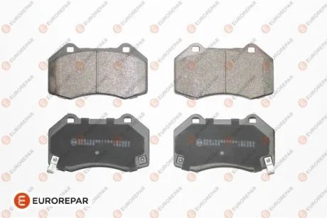 Гальмівні колодки перед. Opel Corsa D/E 11- (BENDIX) для Mazda, Fiat, Opel, Vauxhall, Abarth Eurorepar 1675990680 фото товару