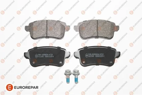Гальмівні колодки зад. Renault Megane IV/Scenic IV 16- для Eurorepar 1675991480 фото товару