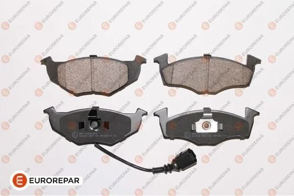 <strong>Гальмівні колодки пер. VW Polo 01-/Skoda Fabia 99-14 Eurorepar 1675994780 (фото 1)</strong>