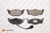 <strong>Гальмівні колодки пер. VW Polo 01-/Skoda Fabia 99-14 Eurorepar 1675994780 (фото 1)</strong>