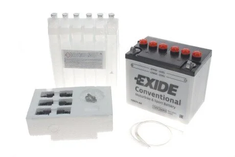 Стартерна батарея (акумулятор) для EXIDE 12N24-4A фото товару