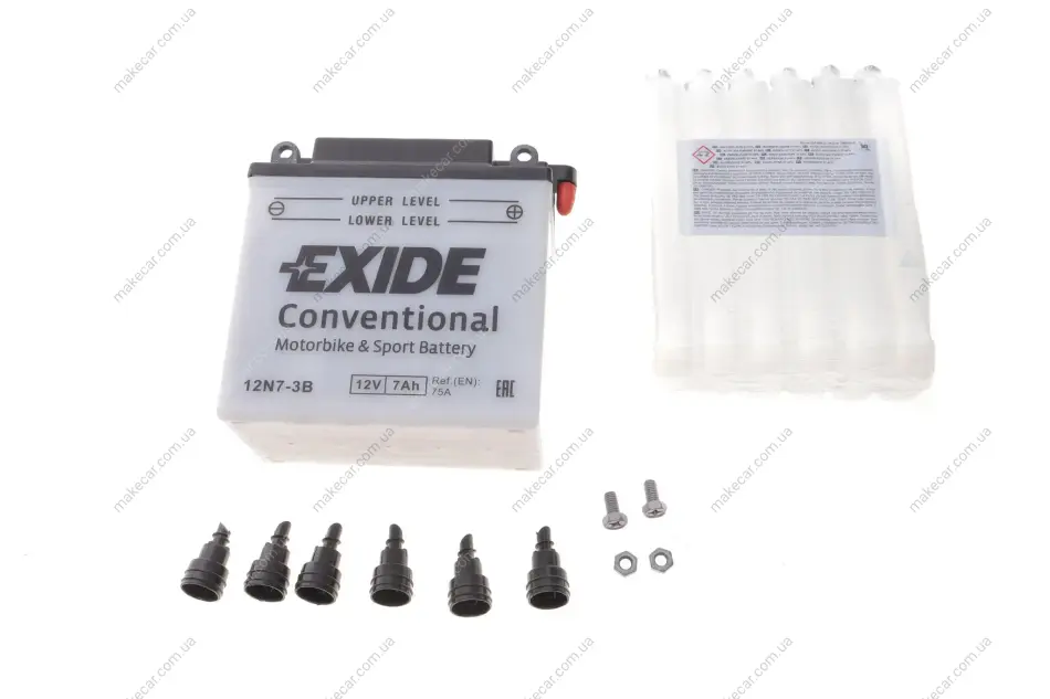 <strong>Акумулятор EXIDE 12N7-3B (фото 1)</strong>