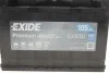 <strong>Автомобільний акумулятор Exide Premium 105Ah 850A R+ EXIDE EA1050 (фото 2)</strong>