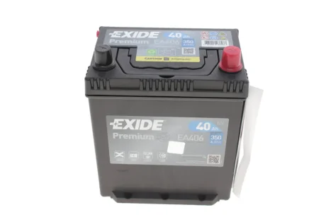 Стартерна батарея (акумулятор) для EXIDE EA406 фото товару