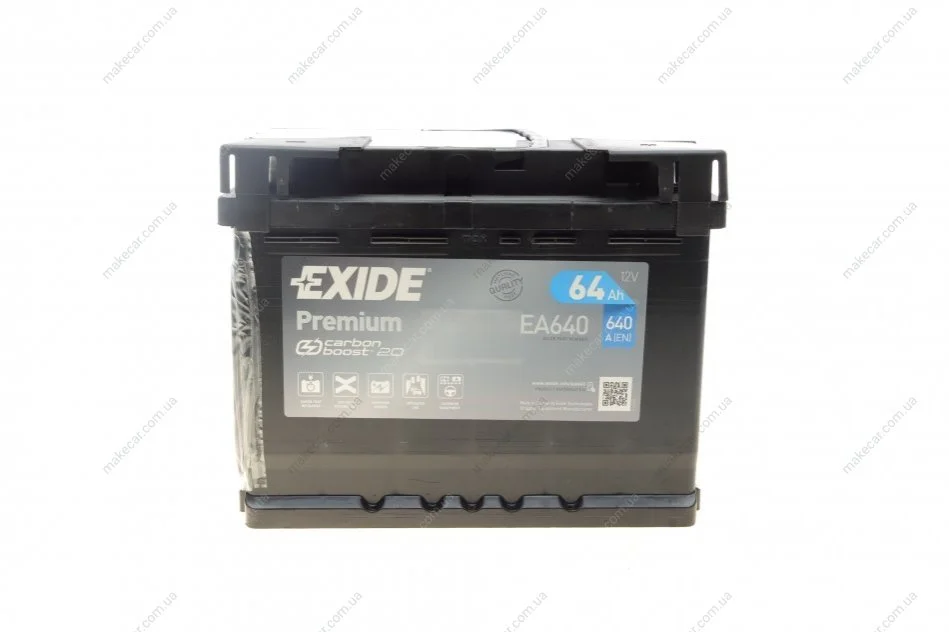 <strong>Акумулятор EXIDE EA640 (фото 1)</strong>
