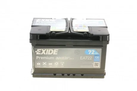 Акумулятор для EXIDE EA722 фото товару