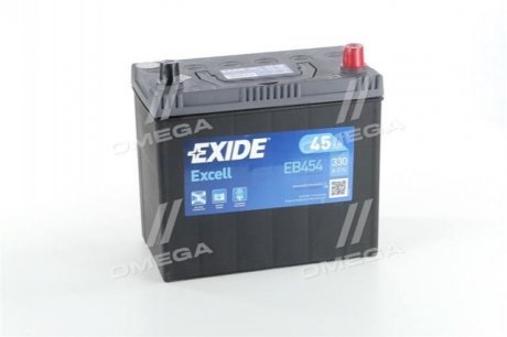 Аккумулятор EXCELL 12V/45Ah/330A EXIDE EB454