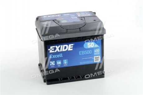 Аккумулятор EXCELL 12V/50Ah/450A EXIDE EB500