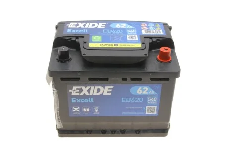 Акумулятор для EXIDE EB620 фото товару