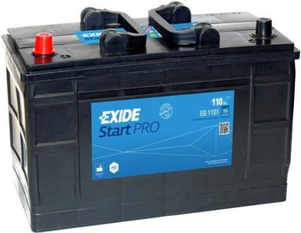 Стартерна батарея (акумулятор) EXIDE EG1101 (фото 1)
