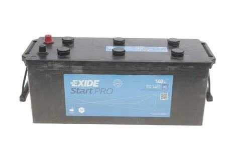 Стартерна батарея (акумулятор) для EXIDE EG1403 фото товару