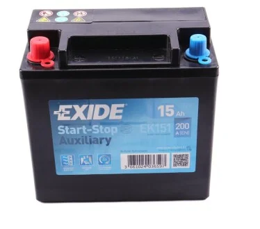 Акумулятор для EXIDE EK151 фото товару