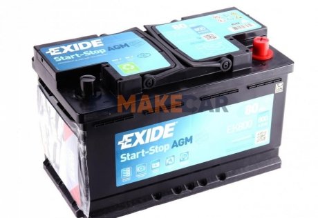 Акумулятор EXIDE EK800